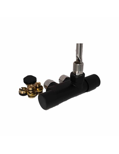 Baho single pipe valve kit black