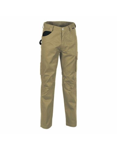Pantalon Cofra mod. drill Talla E.42 beige/negro