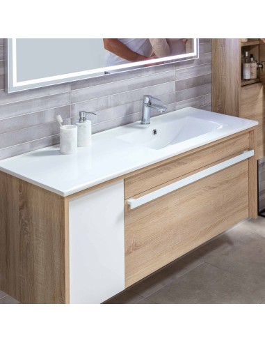 Lavabo Baho Codigo 2 120x46 asimetrico derecha