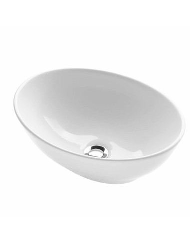 Lavabo Baho Elipse blanco 41x34